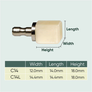 Hybrid Ceramic Multilayer—M14(12*14*18mm)-HT 5 Pieces