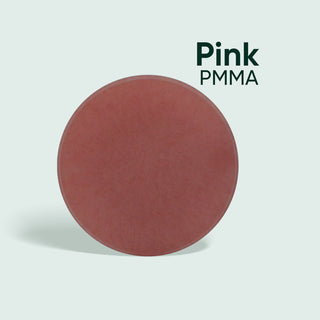 Bloque rosa PMMA 98 mm 95 mm (12 mm-30 mm)