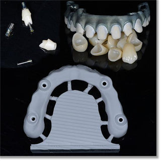 HT White Zirconia Block  Sirona System 5 Pieces